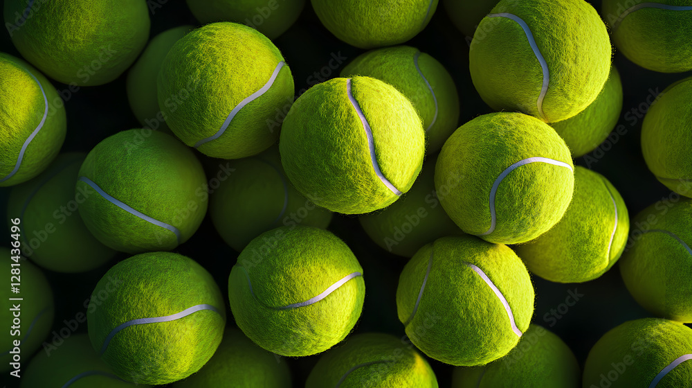 8K Detailed Hyper Realistic Tennis Ball Pattern 8K Detailed Hyper Realistic Tennis Ball Pattern