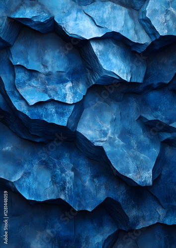 Wallpaper Mural 3D Extruded Cave Walls Vertical Landscape Torontodigital.ca