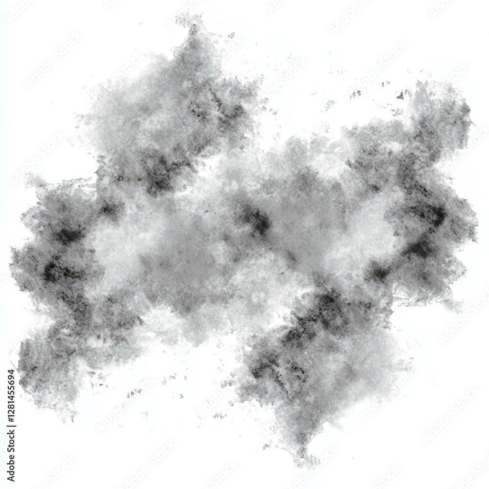 Abstract Gray Ink Splatters Background Abstract Gray Ink Splatters Background
