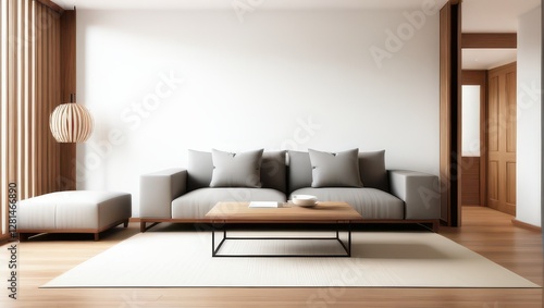 Minimalist Japanese Living Room