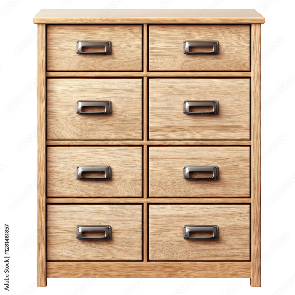 A filing cabinet made of a wooden board, a drawer style office cabinet A filing cabinet made of a wooden board, a drawer style office cabinet