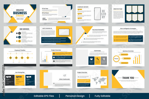 Modern business presentation templates showcasing strategy design and layout for effective communication in corporate environments