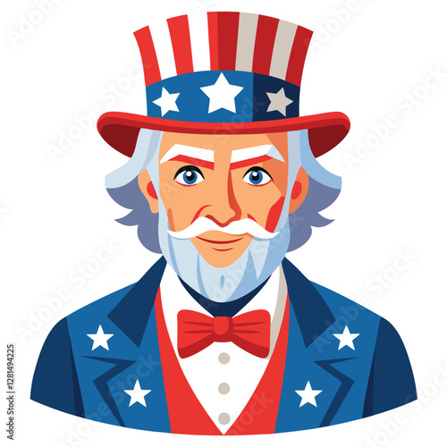 uncle sam vector	