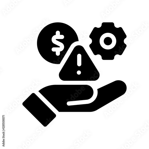 Wallpaper Mural risk glyph icon Torontodigital.ca