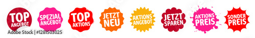 Sonderangebot Etiketten