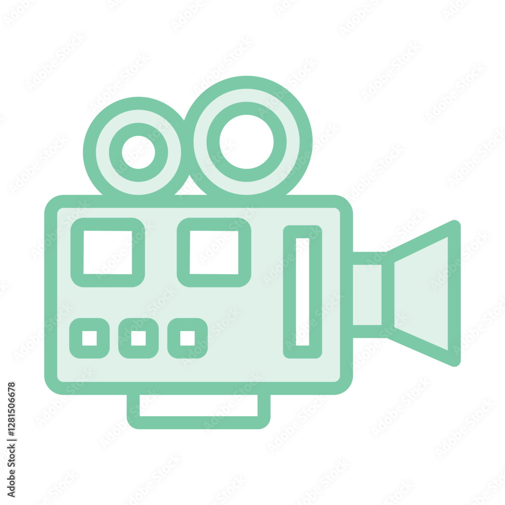 Video Camera Glass duotone line icon, vector, pixel perfect, illustrator file
Video Camera Glass duotone line icon, vector, pixel perfect, illustrator file