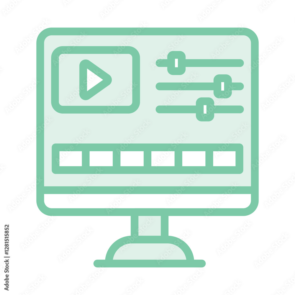 Video Edition Glass duotone line icon, vector, pixel perfect, illustrator file
Video Edition Glass duotone line icon, vector, pixel perfect, illustrator file