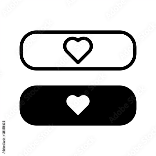 outline silhouette bolster icon set, with white background