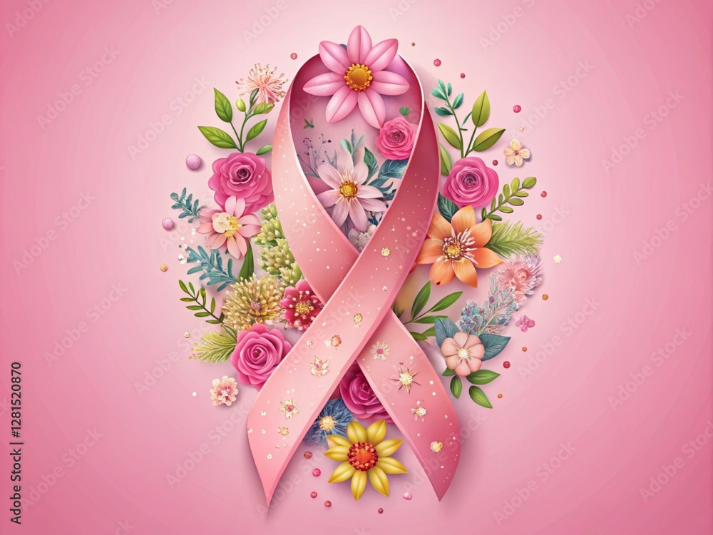 The Symbolism of the Female Cancer Ribbon, Pink Ribbon