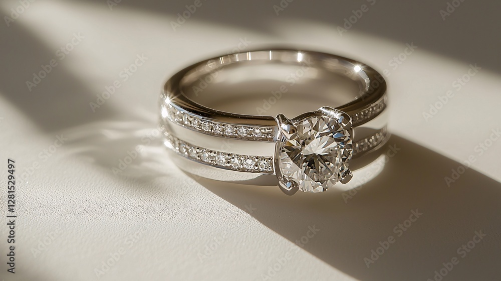 wedding ring with a double band and embedded diamonds, creating a luxurious and sophisticated look, isolated on white double band wedding ring, embedded diamonds, luxurious design, sophisticated, wedding ring with a double band and embedded diamonds, creating a luxurious and sophisticated look, isolated on white double band wedding ring, embedded diamonds, luxurious design, sophisticated,