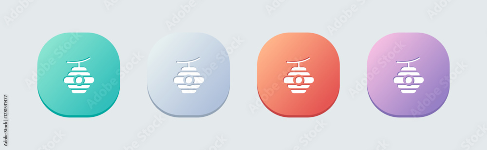 Hive solid icon in flat design style. Honey signs vector illustration. Hive solid icon in flat design style. Honey signs vector illustration.