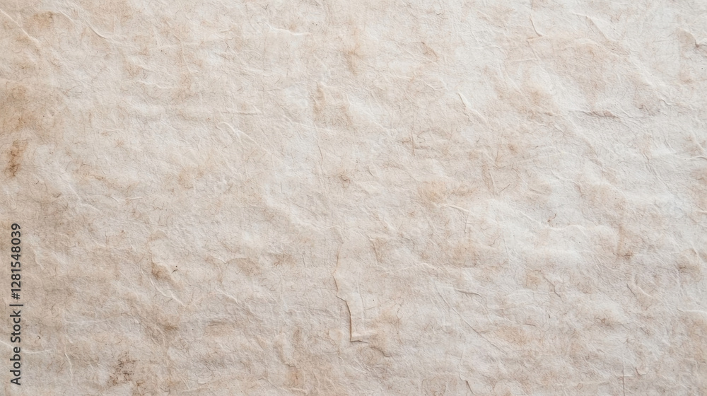 Antique rough handmade paper with textured surface and natural fibers Antique rough handmade paper with textured surface and natural fibers