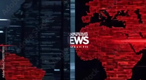 Breaking News with news graphic, business, corporate and news style background 