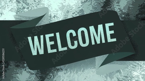 blue grunge background with text 