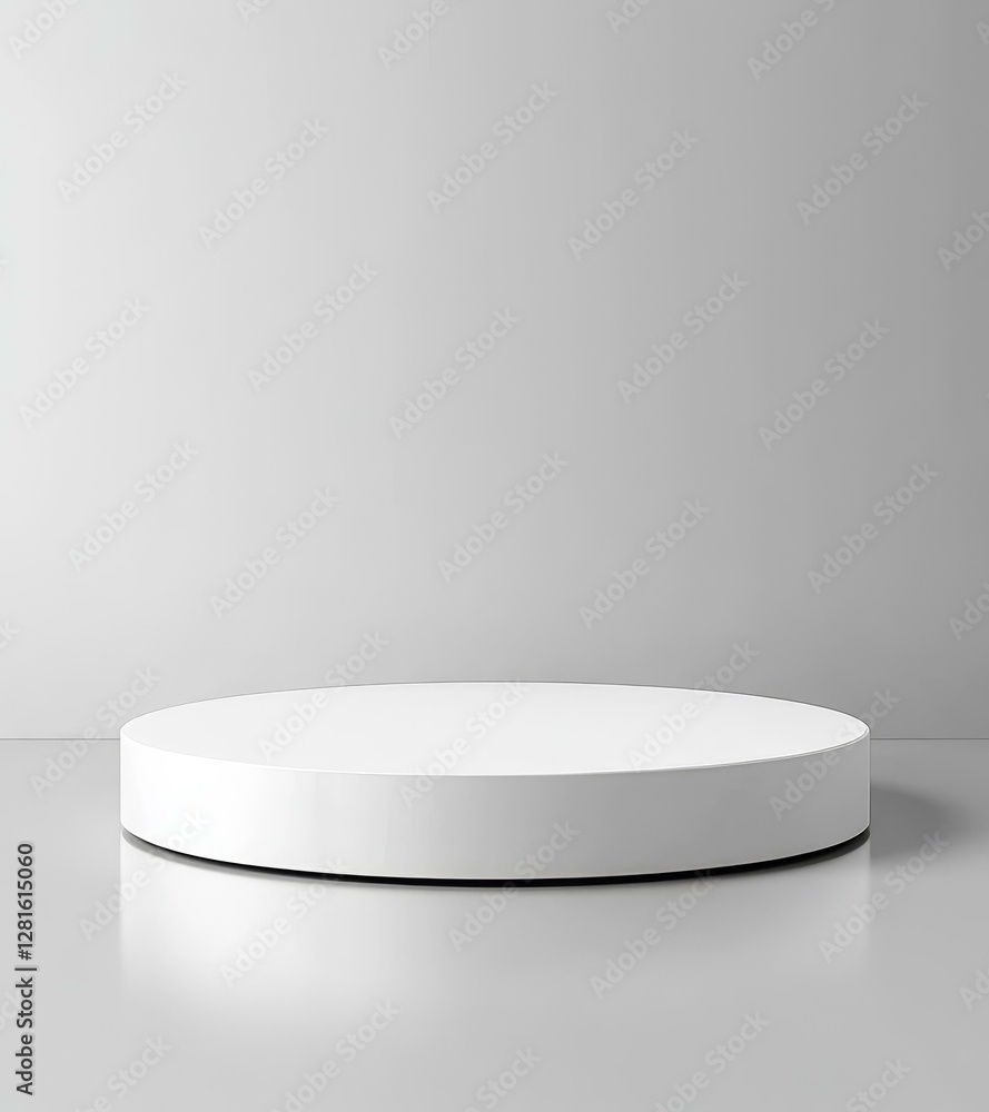 Clean Minimalist White Product Display Clean Minimalist White Product Display