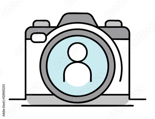 Aparat fotograficzny ilustracja