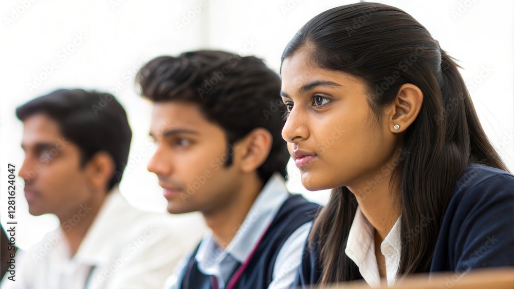 Indian College Students Participating in Debate Competition
Indian College Students Participating in Debate Competition