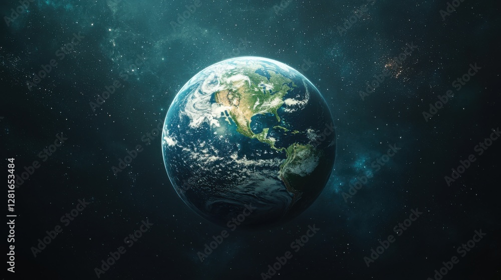 A Stunning View of Earth from Space A Stunning View of Earth from Space