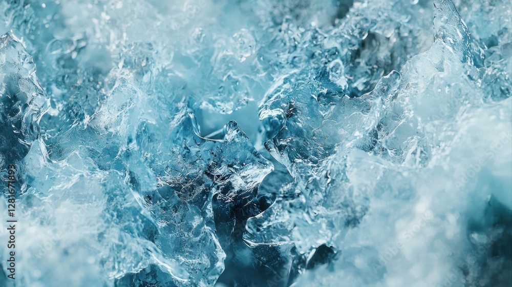 Stunning Glacial Ice Formations: A Close-Up View of Crystalline Beauty Stunning Glacial Ice Formations: A Close-Up View of Crystalline Beauty