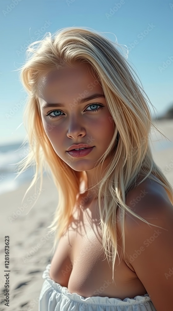 Portrait of a beautiful girl Portrait of a beautiful girl