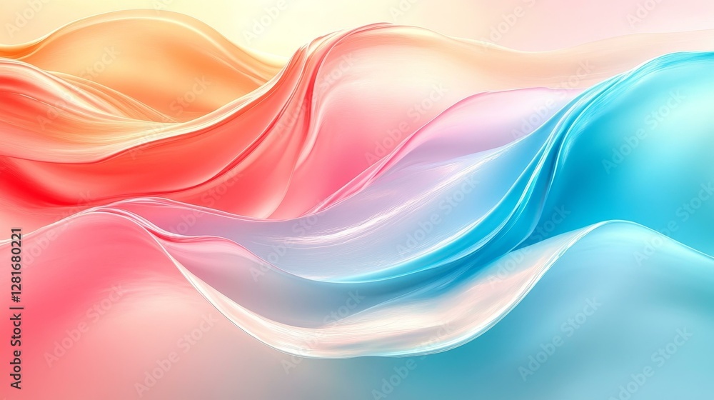 Abstract Colorful Fluid Lines Background Design Abstract Colorful Fluid Lines Background Design