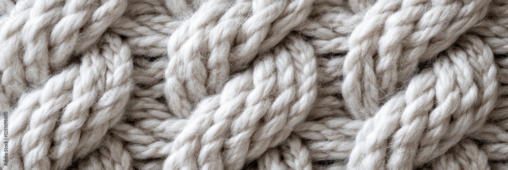Cozy woolen braid texture highlighting twisted patters and fibrous strands Cozy woolen braid texture highlighting twisted patters and fibrous strands