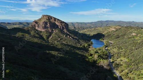 Lake Eleanor Sentinel, Santa Monica Mountains, Westlake Village, Ventura County