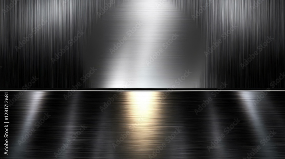 Obraz premium Abstract Metallic Texture Background Design