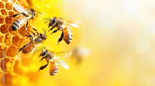 AI-enhanced robotic beehive monitoring pollination rates and honey production, ensuring healthy and sustainable beekeeping in smart agricultural systems