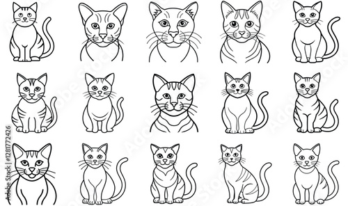 set of cats