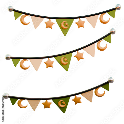 Wallpaper Mural 3D Icon Eid mubarak Eid Al Fitr Ramadan tradition Eid Al Adha Lebaran Moslem Islamic Arabic Muslim Mosque Moon Torontodigital.ca