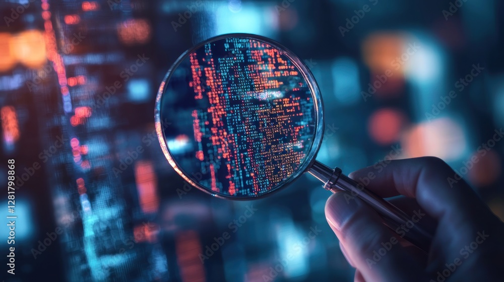 custom made wallpaper toronto digitalCybersecurity Analysis: Examining Digital Code with a Magnifying Glass