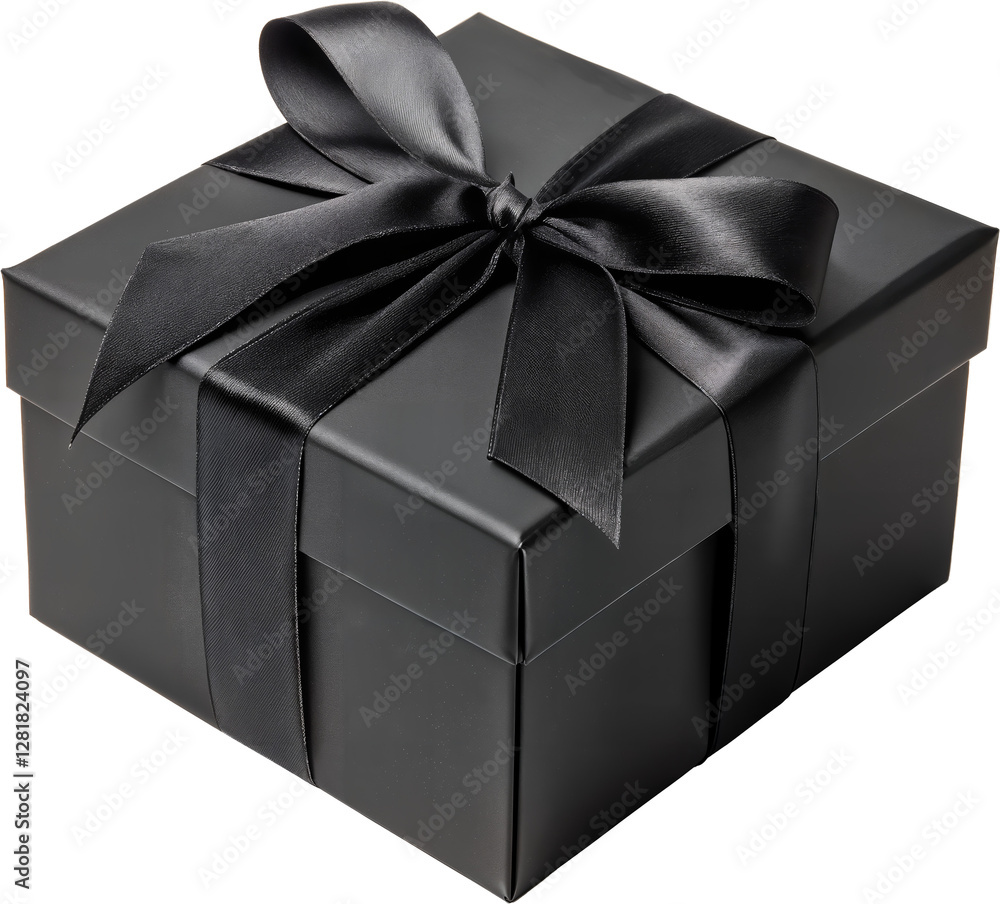 Fototapeta premium Mysterious Black Gift
