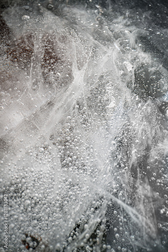 Wallpaper Mural Close up macro shot of ice surface - texture for computer graphics, texturing, compositing or as a background Torontodigital.ca