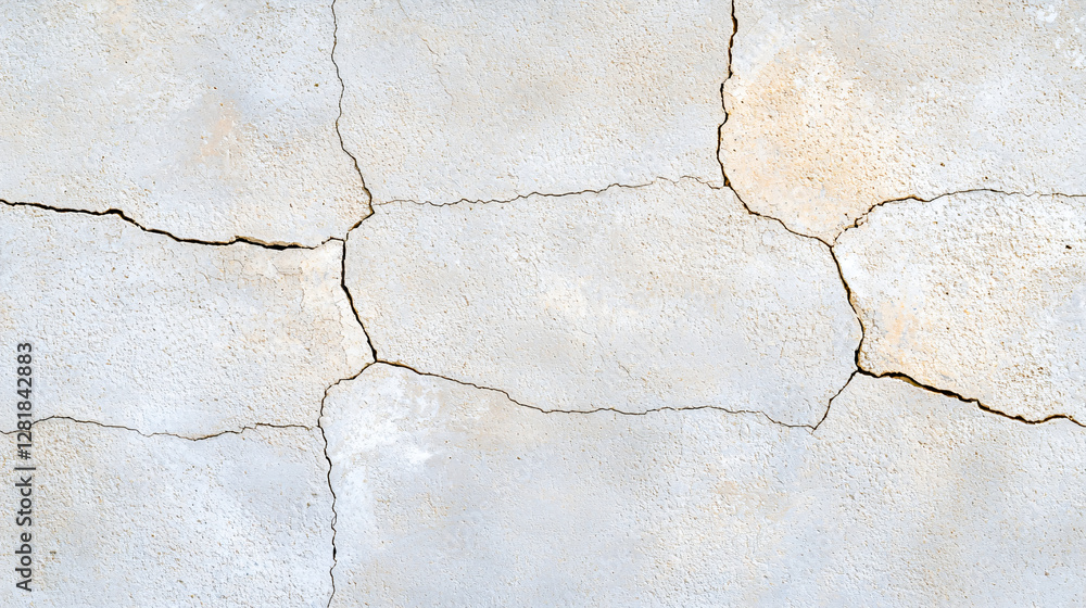 Obraz premium Ultra-Detailed Aged Concrete Macro. Gritty Industrial Texture