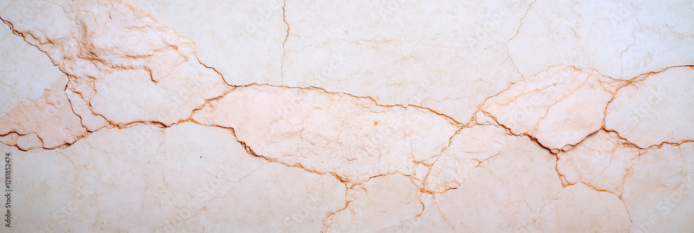 Naklejka premium Earthy light beige wall texture with rough surface for creative design