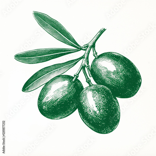 olives with leaves