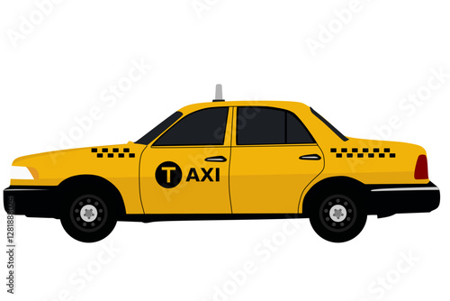 yellow taxi cab