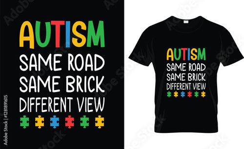 Simply Remarkable Set of 3 Autism Poster Prints Autism Awareness Home Decor Autistic Spectrum T-shirt

