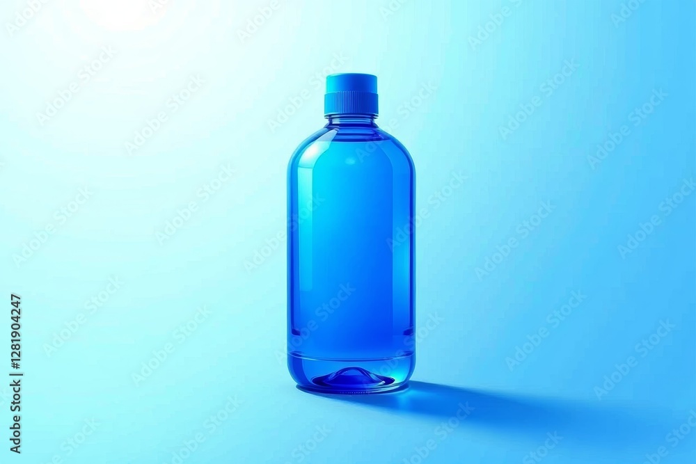 custom made wallpaper toronto digitalthere is a blue bottle of water on a blue background