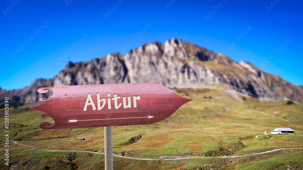 Signposts the direct way to Abitur Signposts the direct way to Abitur