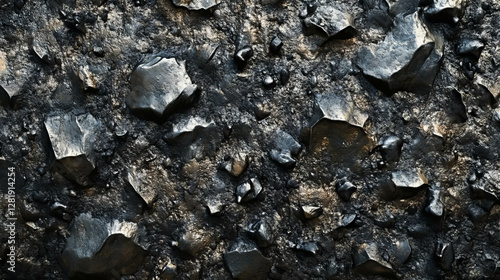 Wallpaper Mural Rough mud wall texture featuring varied rocks for architectural and design inspiration Torontodigital.ca