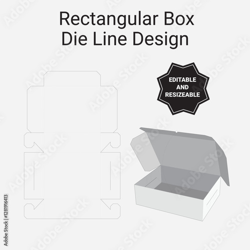 Packaging Die Line Design, packaging, die line, design, template