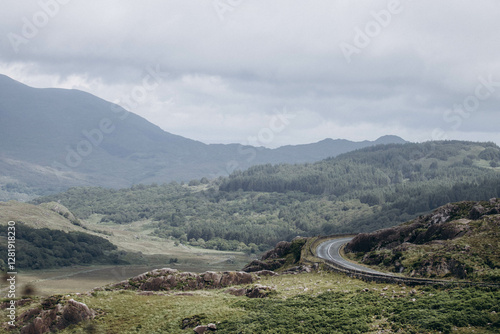 mountain landscape in the mountains