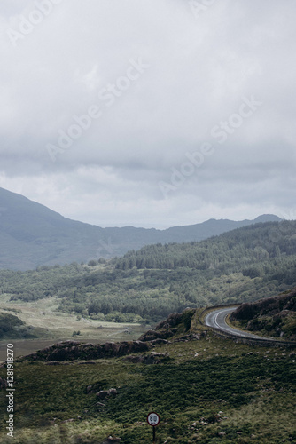 view from the mountain