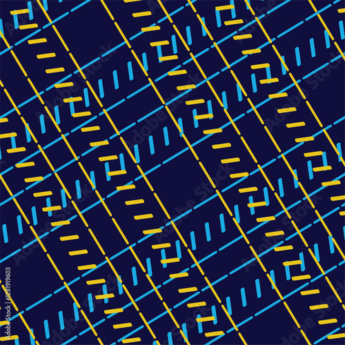 Tartan check plaid pattern. Seamless simple textured dark plaid vector illustration for flannel shirt, blanket, duvet cover, other textile print.