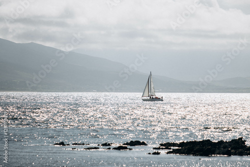 sailboat on the sea