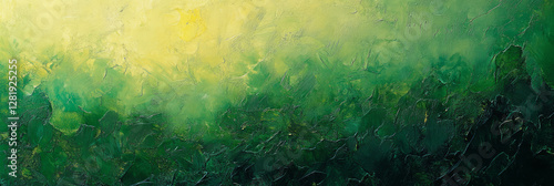 Opalescent green and soft yellow wall texture for artistic design