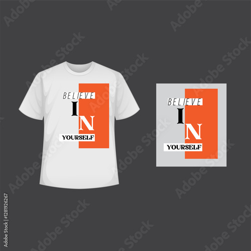 creative modern t shirt design vector