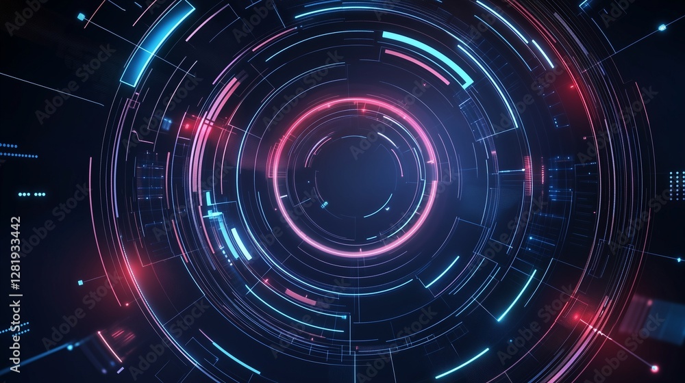 abstract technology background with glowing lines abstract technology background with glowing lines